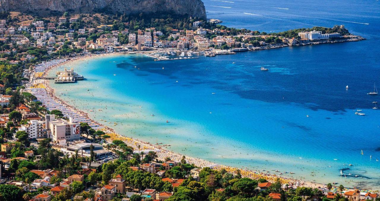 Mondello Manick Mare Apartment Palermo Ngoại thất bức ảnh
