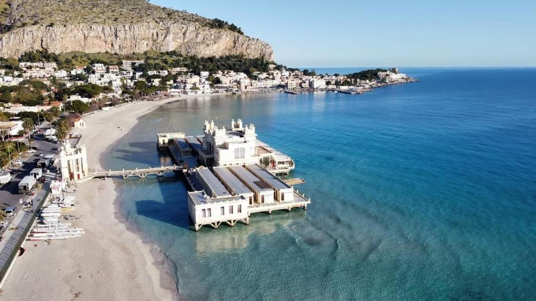 Mondello Manick Mare Apartment Palermo Ngoại thất bức ảnh